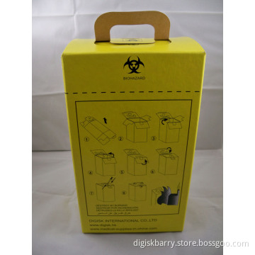 Safety Box for Hospital Sharps